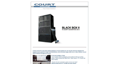 Desktop Screenshot of courtacoustics.net